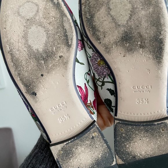 Gucci Floral Mules - Picture 5 of 5